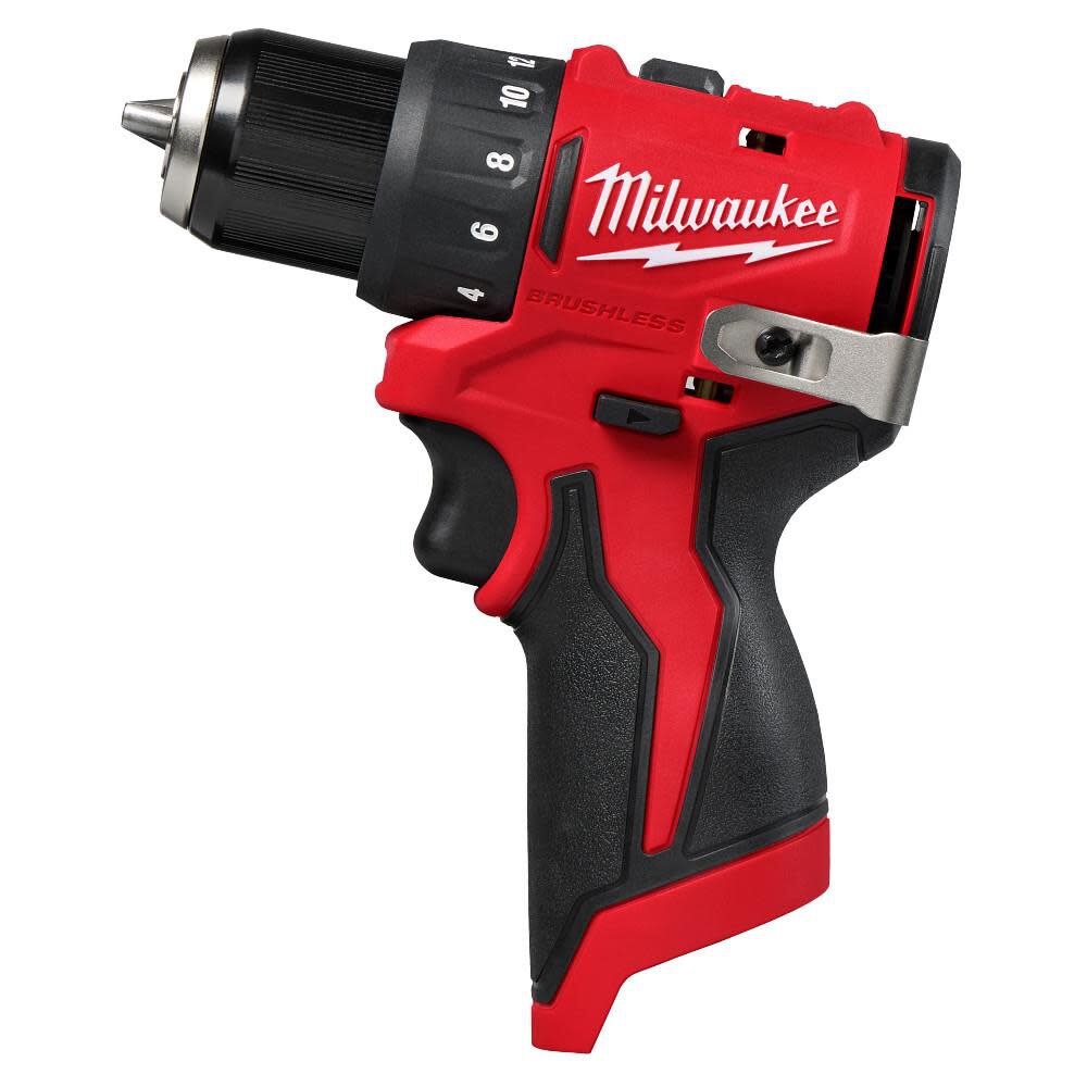 Milwaukee M12 Subcompact Brushless 3/8 Inch Drill/Driver (Bare Tool)