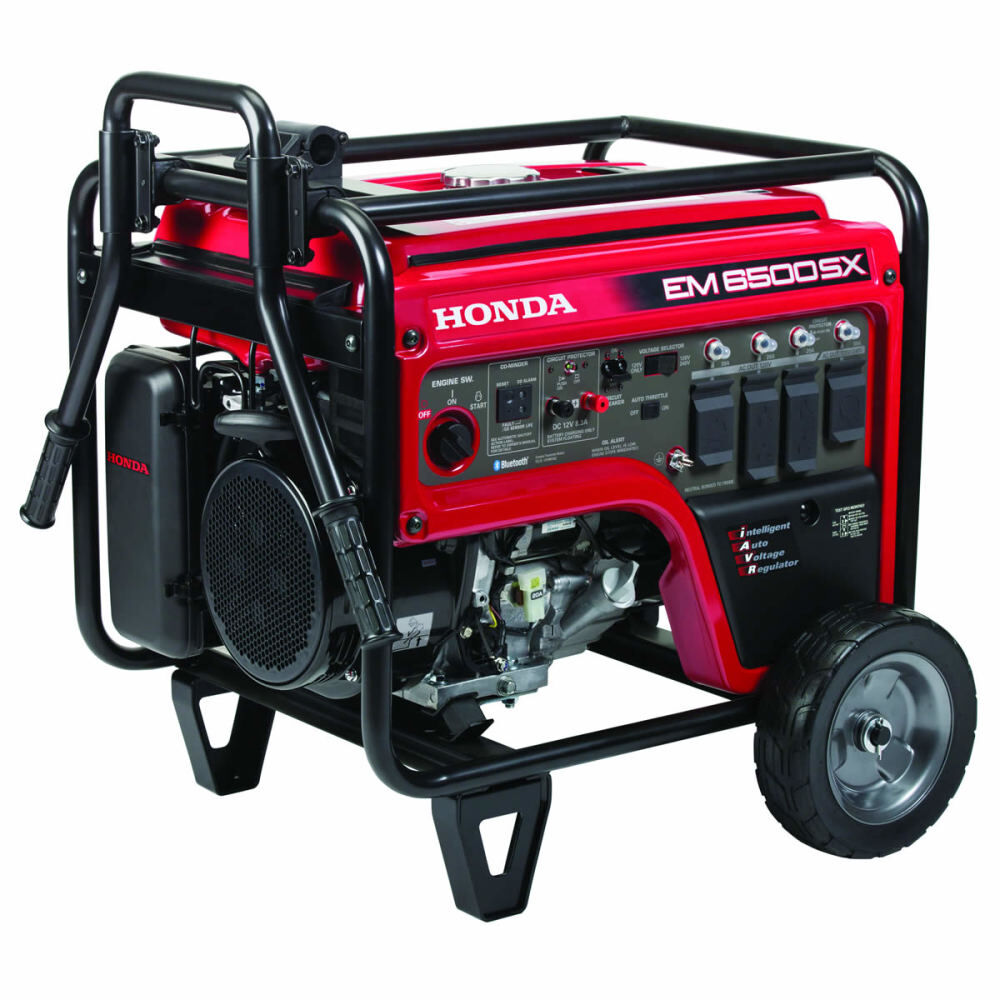 Honda 6,500 Watt Gas Powered 49-State Portable Generator with CO-Minder
