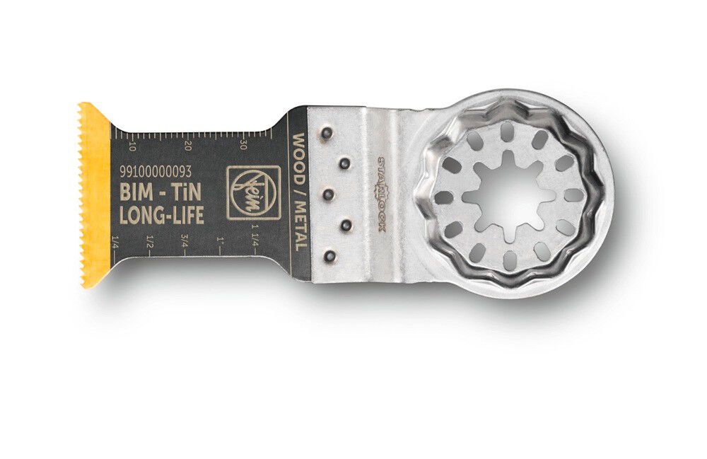 Fein TITAN Starlock E-Cut Long-Life OMT Saw Blade 1-3/8 Inch x 2 Inch, 3 Pieces