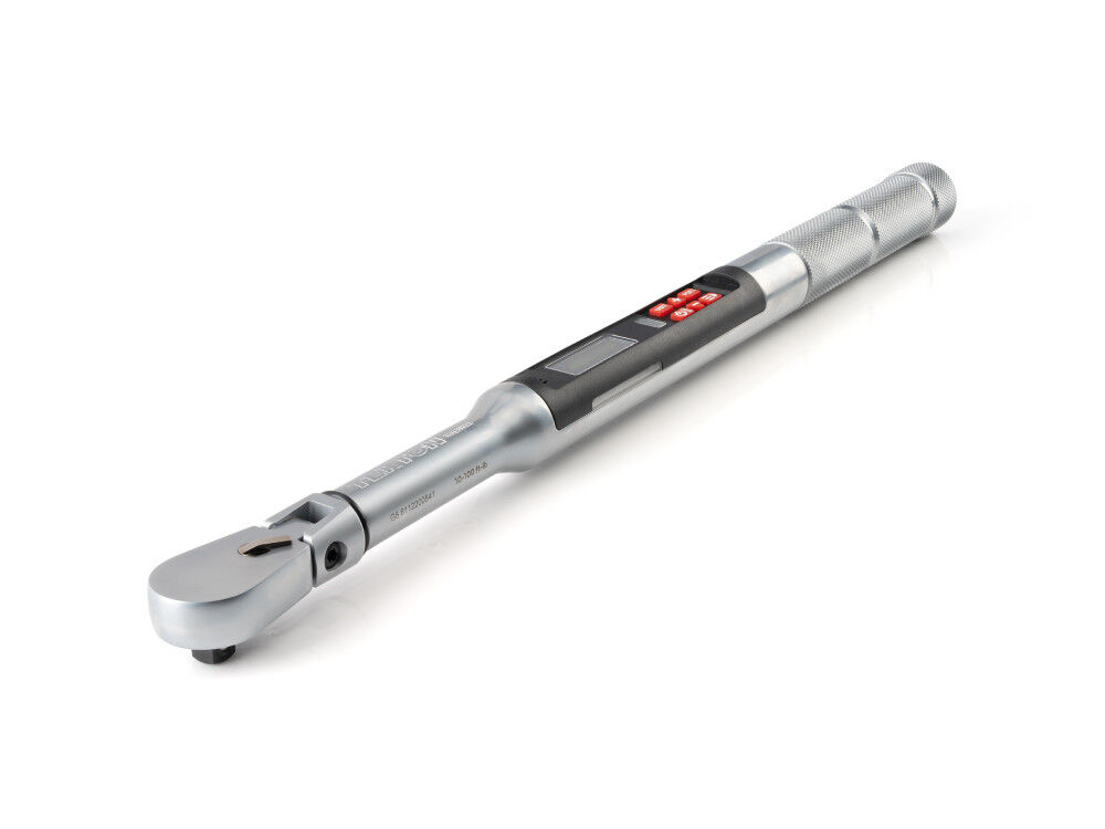 Tekton 3/8 Inch Dual-Direction Electronic Torque Wrench 10 – 100 ft-lb
