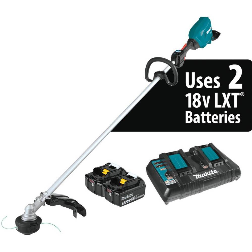 Makita 18V X2 (36V) LXT Lithium-Ion Brushless Cordless String Trimmer Kit (5.0Ah)