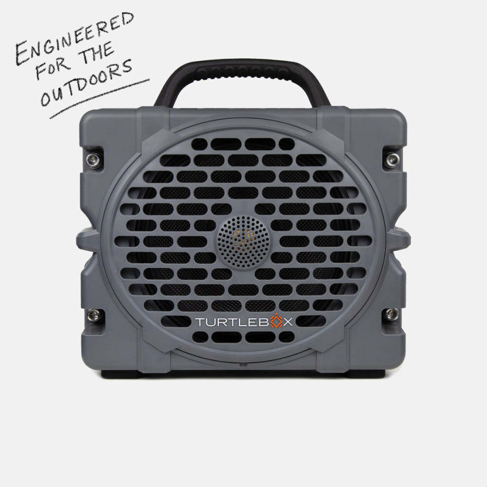 Turtlebox GRANDE Speaker, Gray