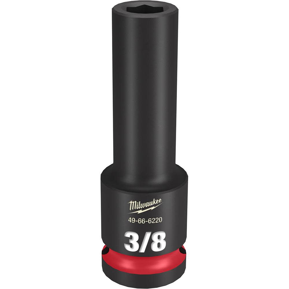 Milwaukee SHOCKWAVE Impact Duty Socket 1/2in Drive 3/8in Deep 6 Point
