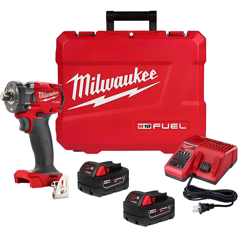 Milwaukee M18 FUEL 1/2inch Compact Impact Wrench with Pin Detent Kit