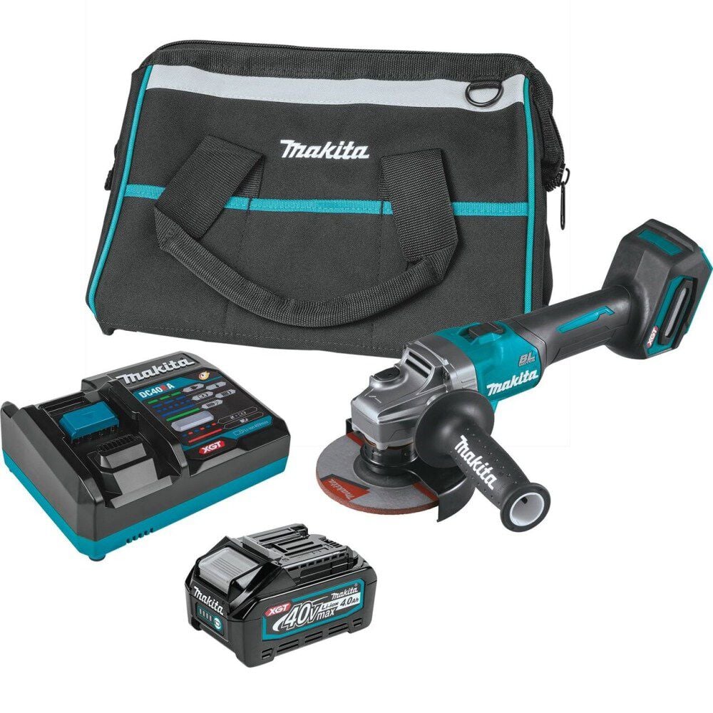 Makita 40V max XGT Angle Grinder Kit 4 1/2 / 5in