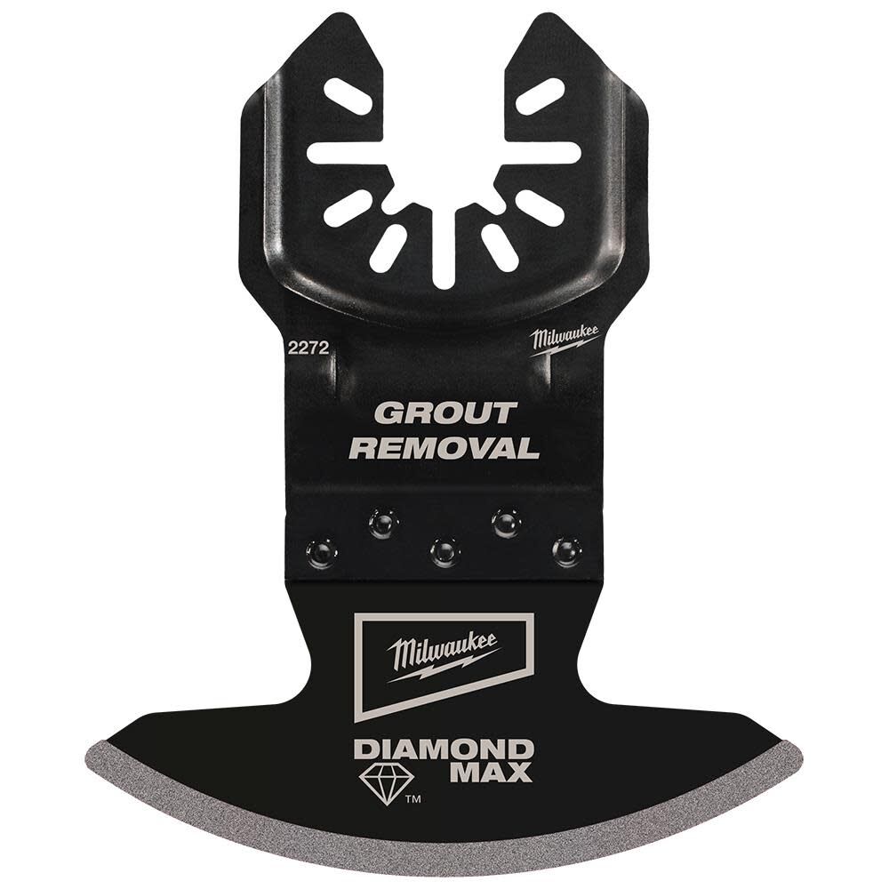 Milwaukee OPEN-LOK DIAMOND MAX Diamond Grit Grout Removal Multi-Tool Blade