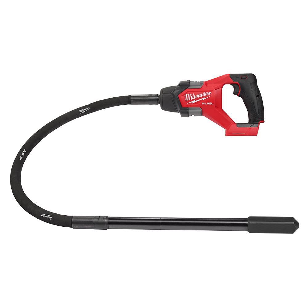 Milwaukee M18 FUEL 4′ Concrete Pencil Vibrator (Bare Tool)