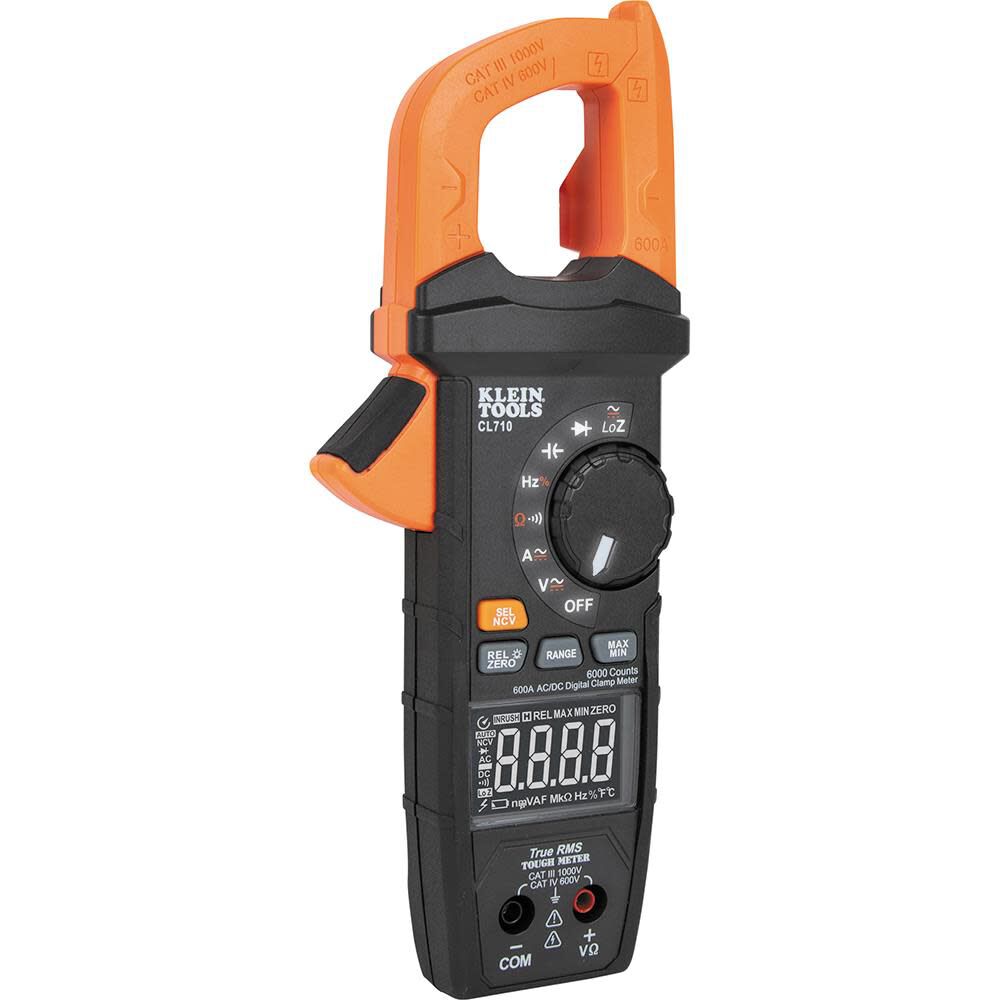 Klein Tools 600A AC/DC Auto-Ranging TRMS Clamp Meter