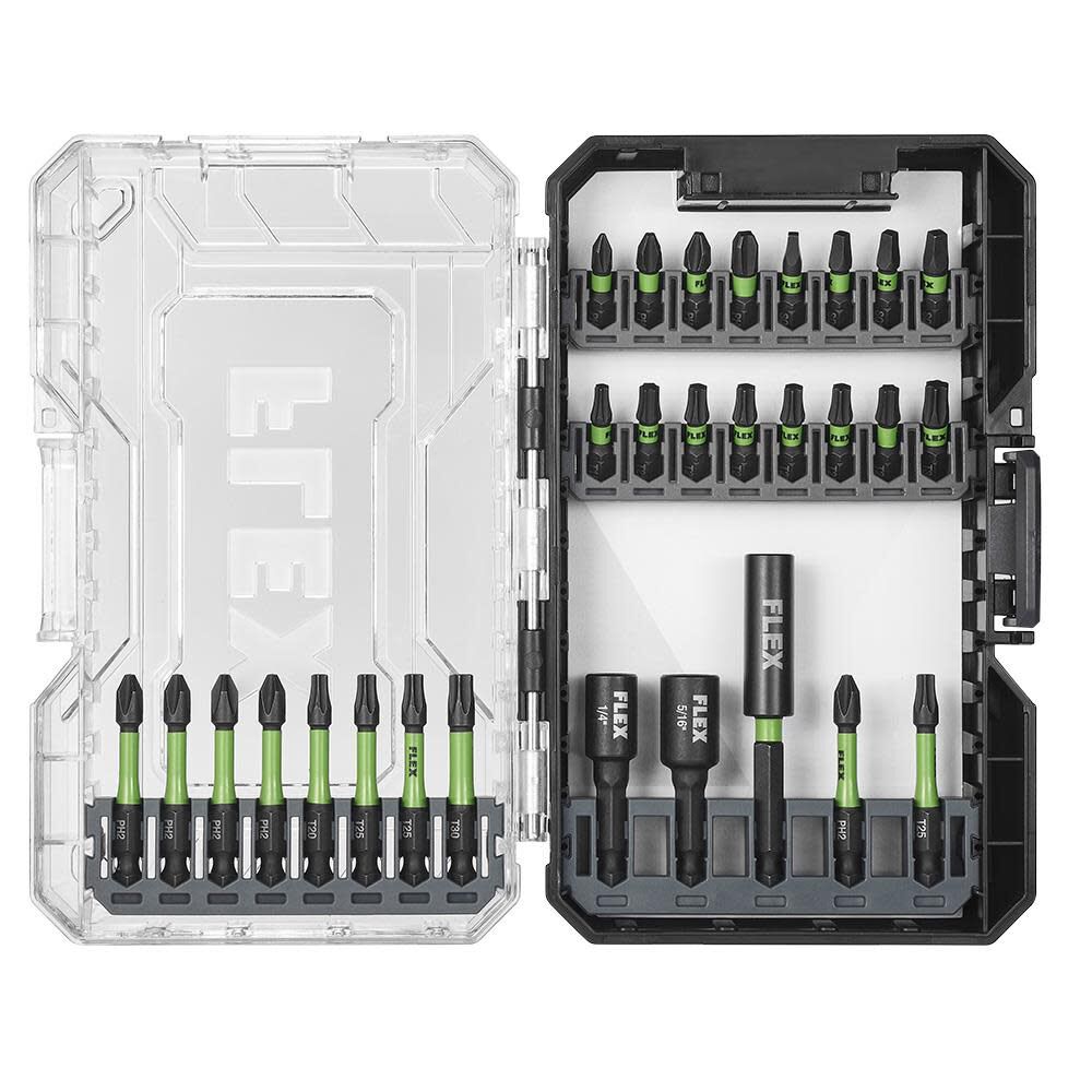 FLEX 29 Pc. Impact Driver Bit Set