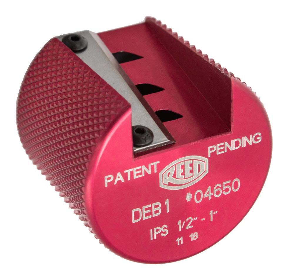 Reed Mfg Deburring Tool for Plastic Pipe IPS 1/2. 3/4, 1 DEB1IPS (04650)
