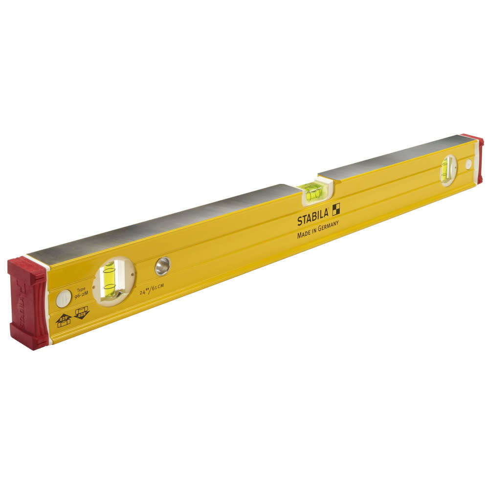 Stabila 24 Inch Type 96-2 Magnetic Spirit Level Tool
