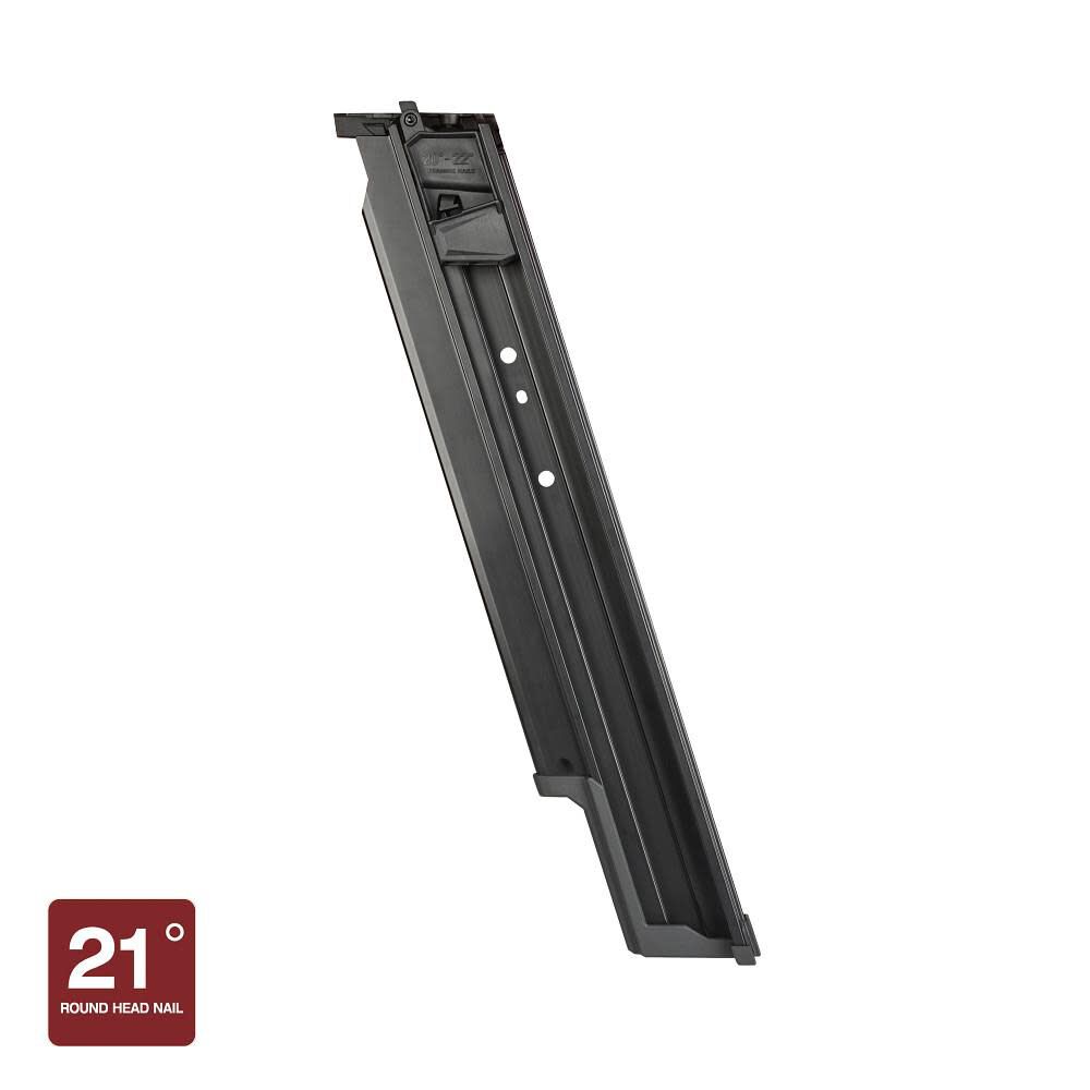 Milwaukee M18 FUEL 21 Degree Framing Nailer Extended Capacity Magazine