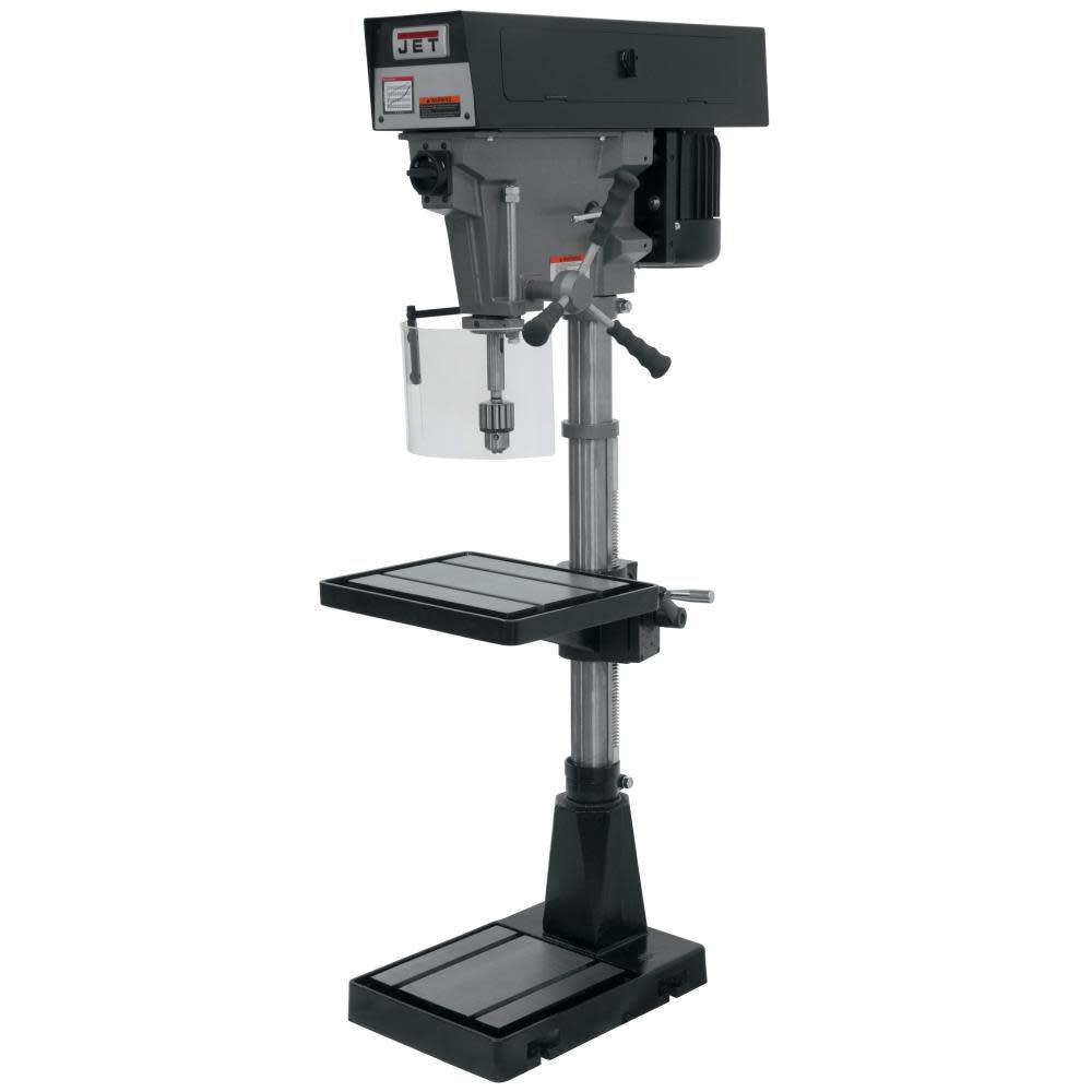 JET J-A3816 15 In. 6 Speed Floor Model Drill Press 1PH