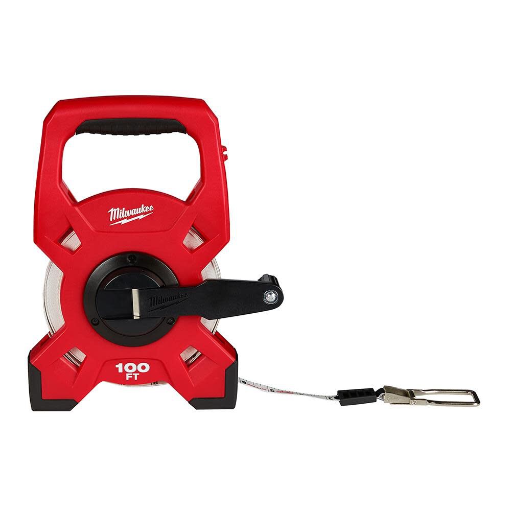 Milwaukee 100′ Fiberglass Open Reel Long Tape