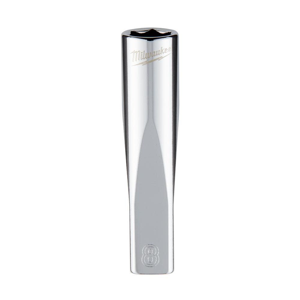 Milwaukee 1/4 in. Drive 8mm Metric 6-Point Deep Socket