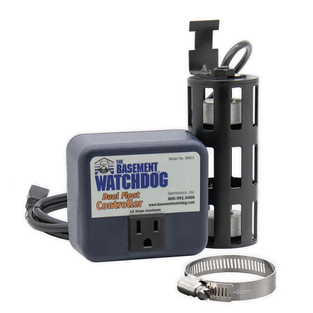 The Basement Watchdog Universal Dual Float Switch with 10 Ft Cord for Sump Pump