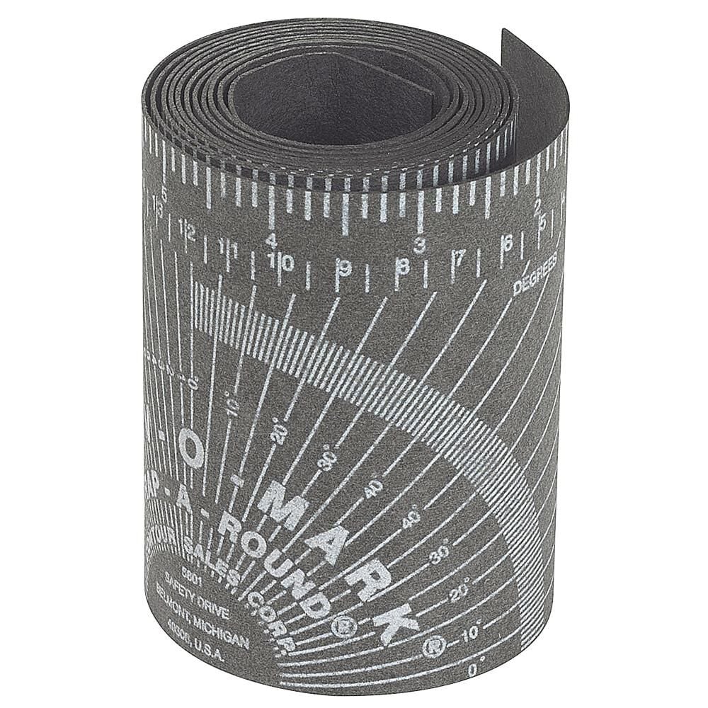Jackson Safety Flexible Wrap-A-Round Pipe Marking Tool 3 In. to 10 In. Pipe Diameter Black Large