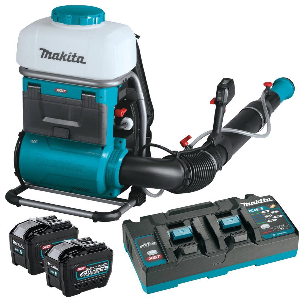 Makita 40V max XGT Brushless 4 Gallon Backpack Mist Blower 8Ah Kit