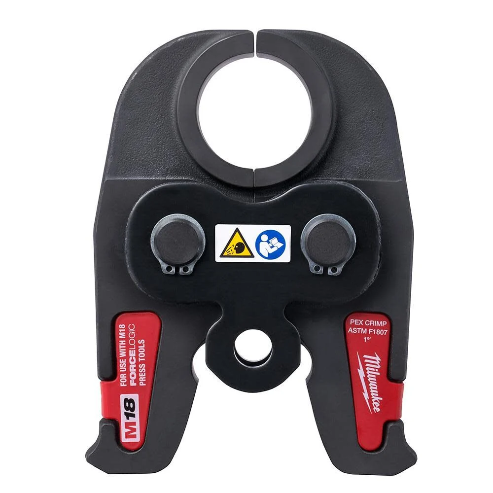 Milwaukee 1-1/2inch PEX Crimp (F1807) Jaw for M18 FORCE LOGIC Press Tools