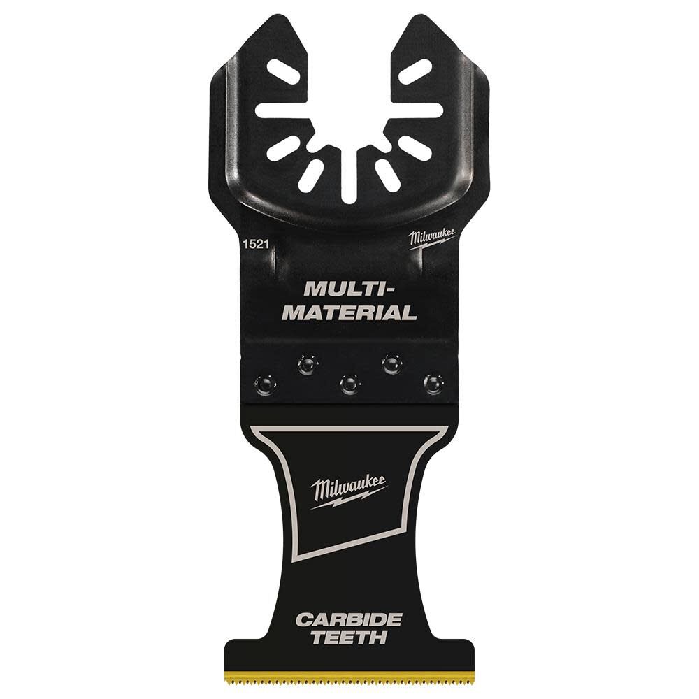 Milwaukee OPEN-LOK 1-3/8inch TITANIUM ENHANCED CARBIDE TEETH MULTI-MATERIAL BLADE 3PK