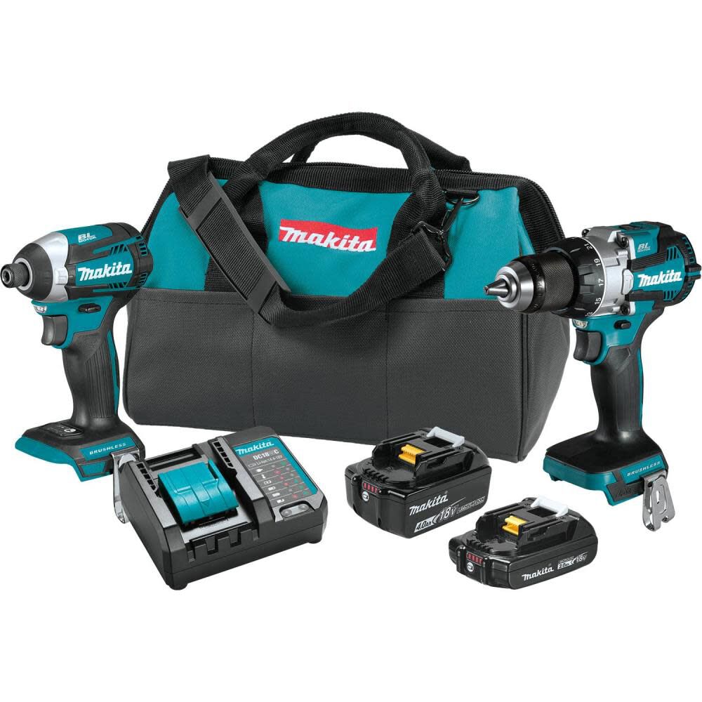 Makita 18V LXT Brushless Cordless 2pc Combo Kit