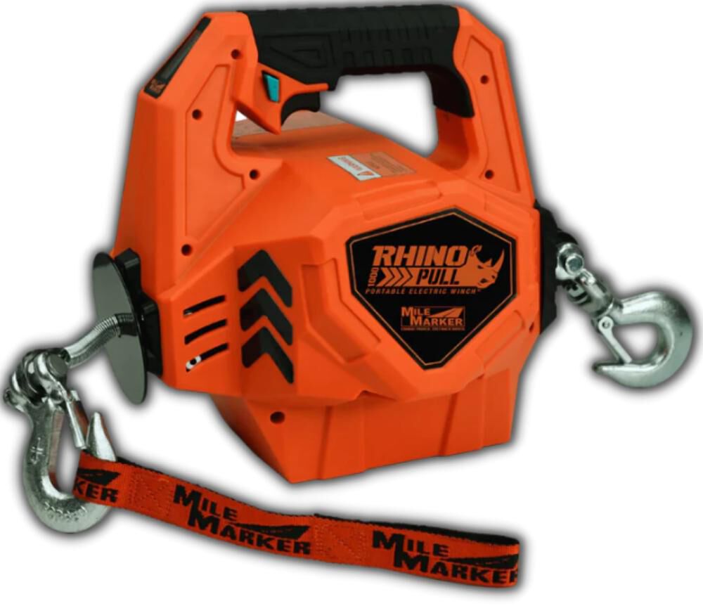 Mile Marker RHINO PULL 1000 Portable Electric Winch