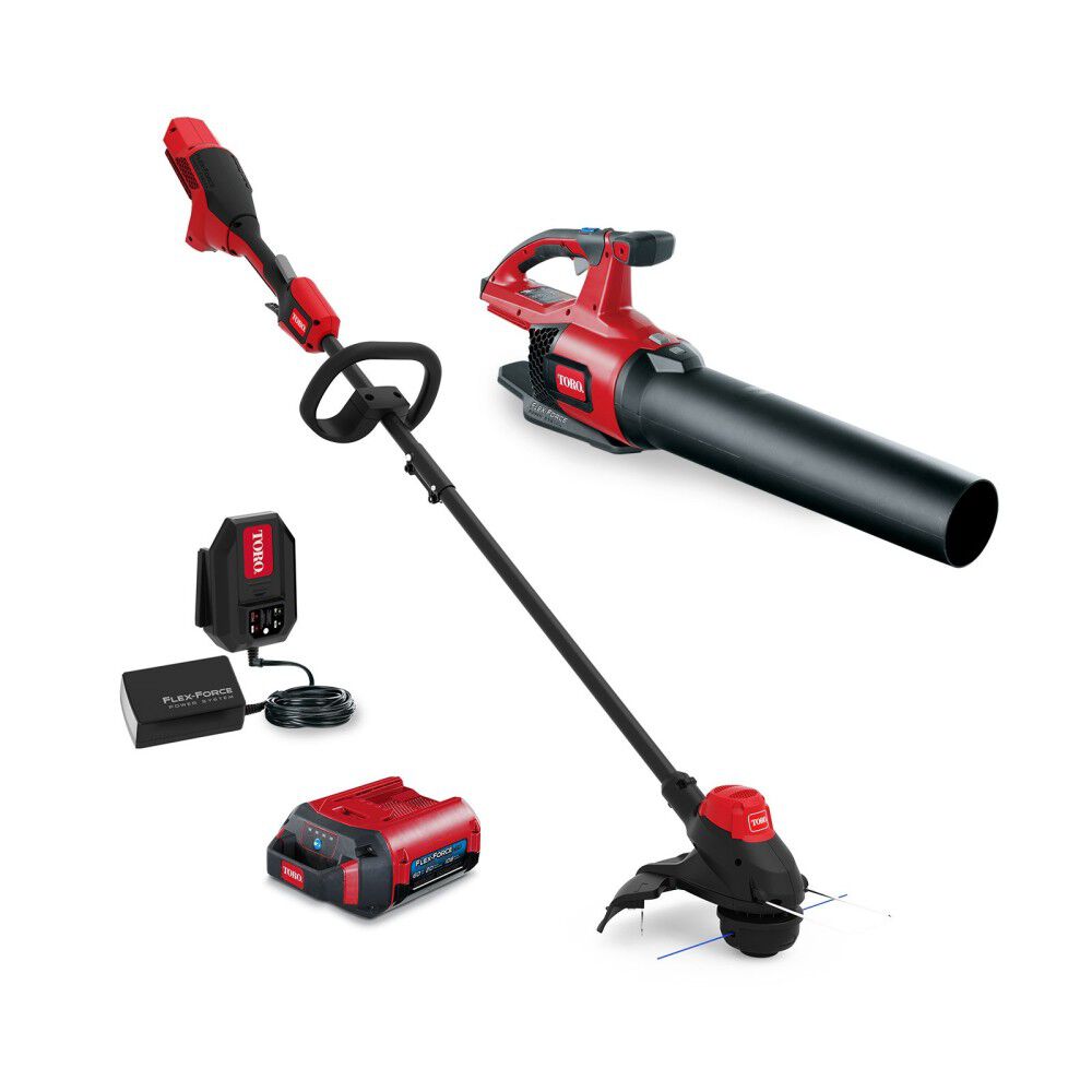 Toro Flex Force 60V Trimmer and Leaf Blower Combo Kit