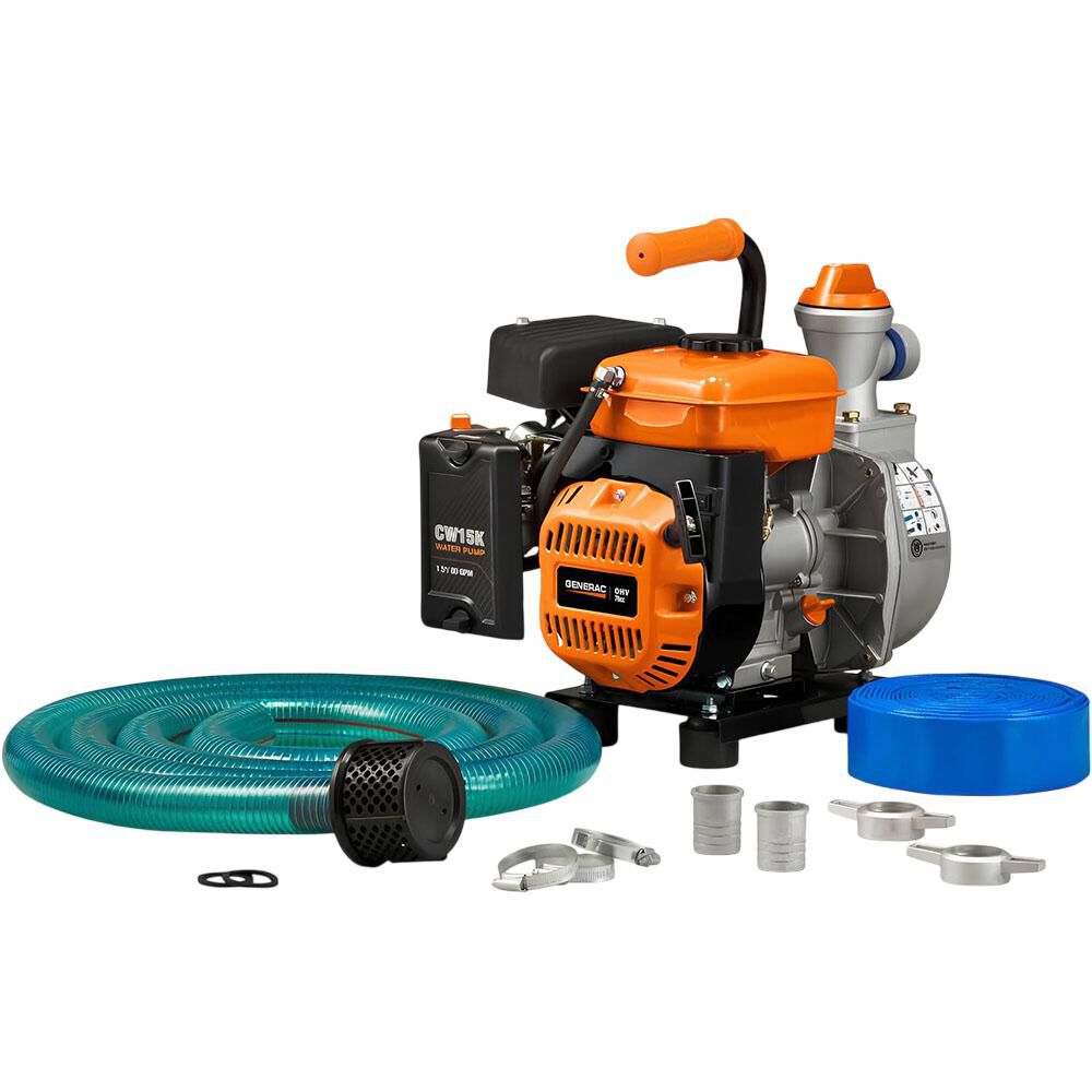 Generac CW15K 1-1/2In Clean Water Pump