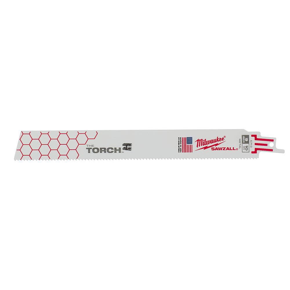 Milwaukee 9 in. 10 TPI THE TORCH SAWZALL Blade 25PK