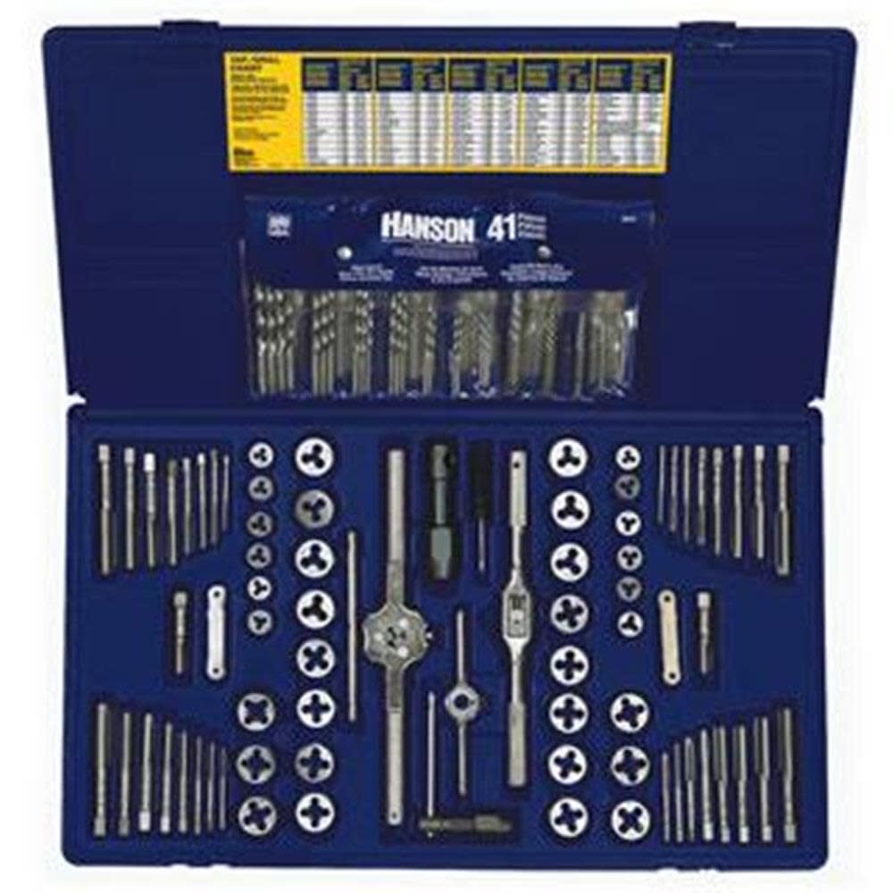 Irwin Tap & Die & Drill 117 Pc. Deluxe Set