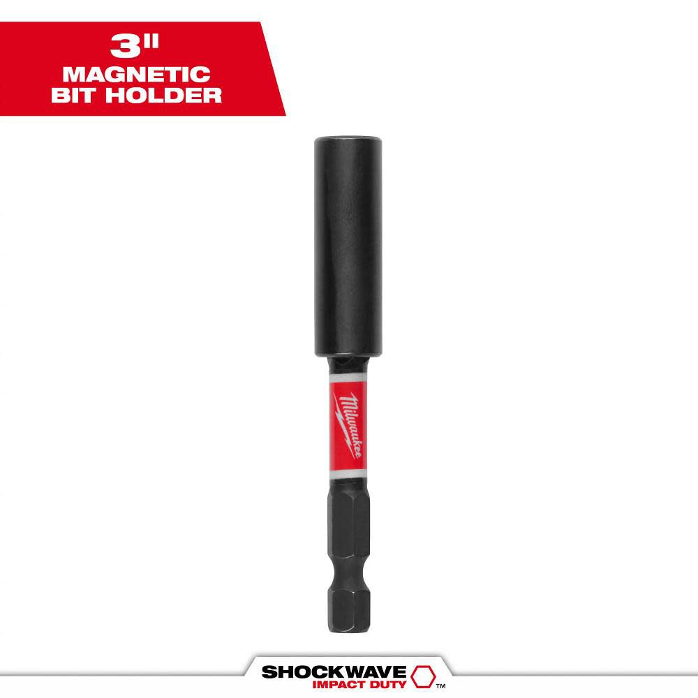 Milwaukee SHOCKWAVE 3 in. Magnetic Bit Tip Holder