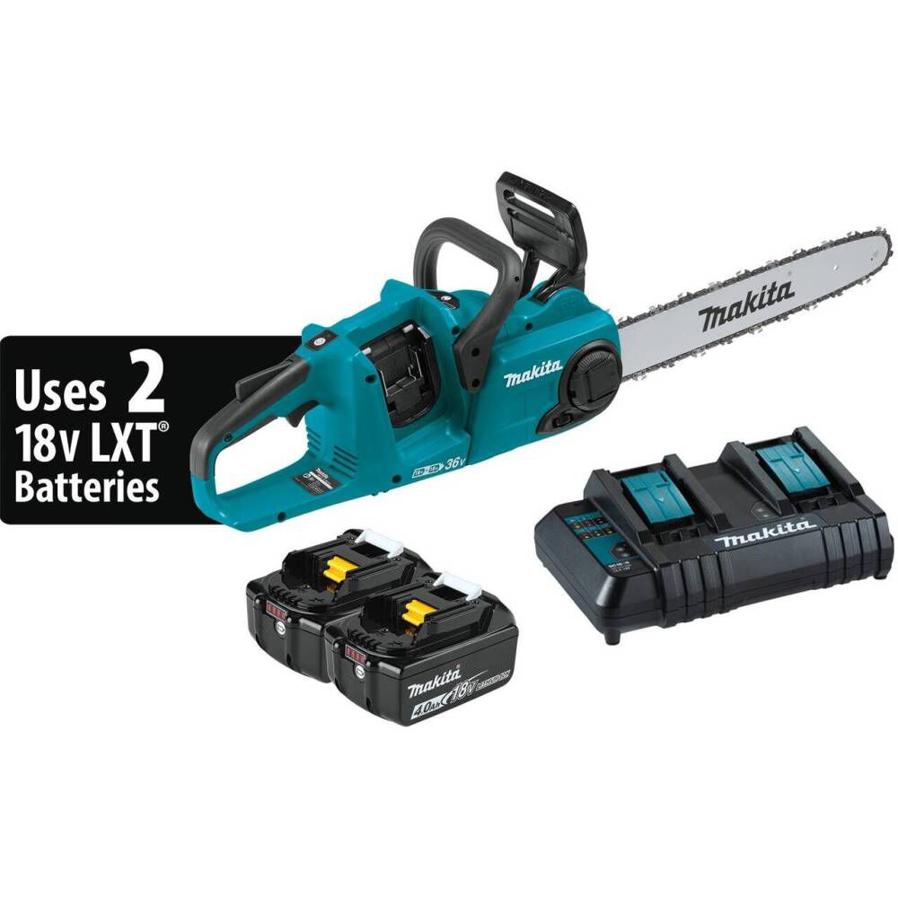 Makita 18V X2 (36V) LXT Chainsaw 16inch Kit Brushless