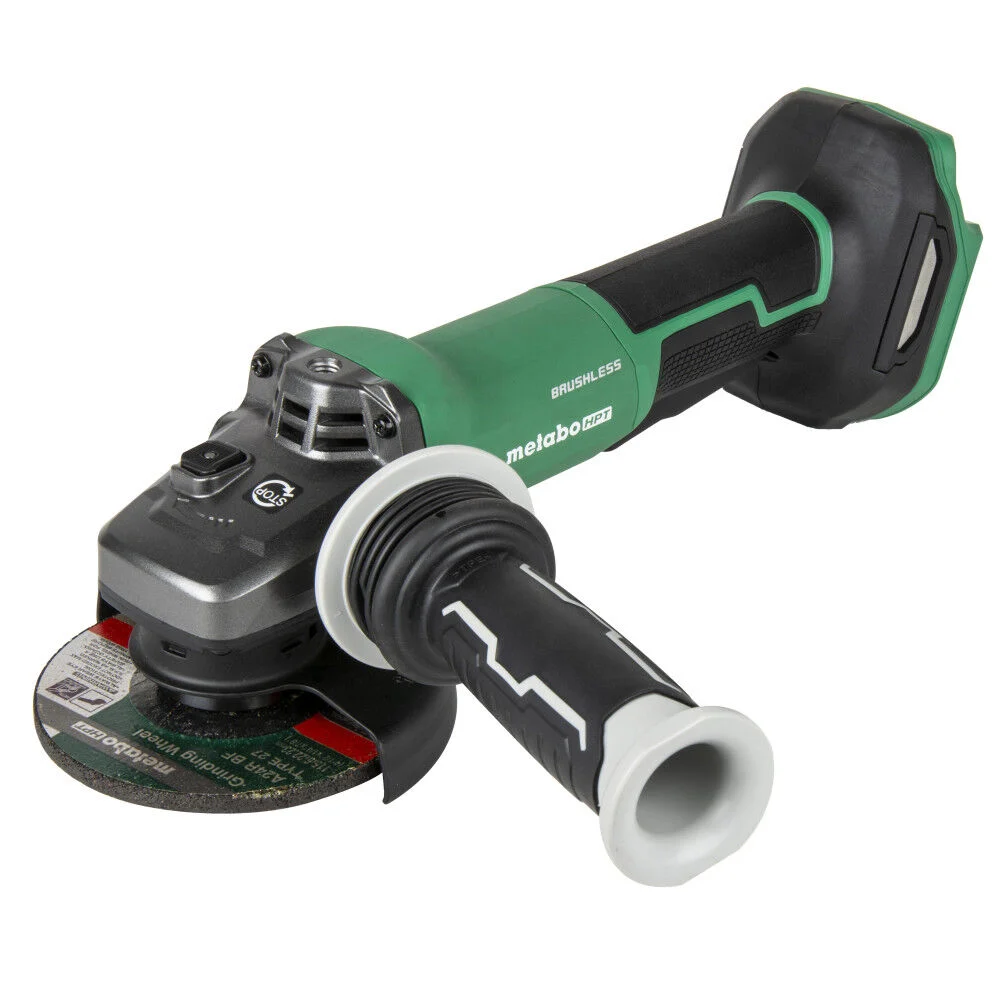 Metabo HPT 4.5-5 Inch 18V Multivolt Cordless Paddle Switch Angle Grinder (Bare Tool)
