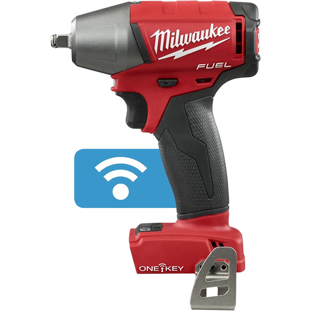 Milwaukee M18 FUEL 3/8 in. Compact Impact Wrench with Friction Ring with ONE-KEY (Bare Tool)