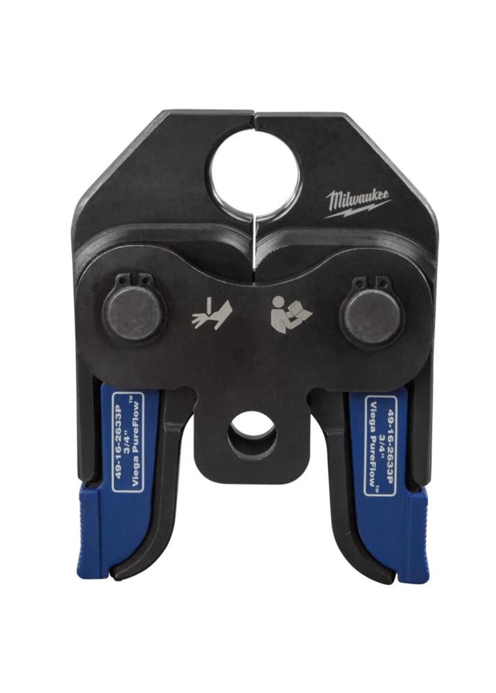 Milwaukee M18 3/4 in. Viega PureFlow Jaw for M18 Short Throw Press Tool