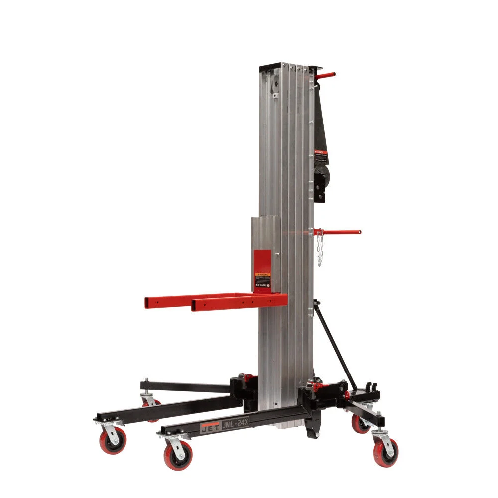JET JML-24X Material Lift, 24 Ft. Lift Height, 650 Lb. Capacity