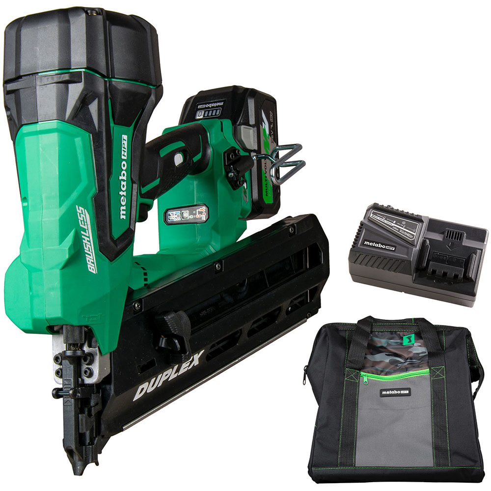Metabo HPT 36V MultiVolt Forming Nailer 3 1/2in Cordless Kit