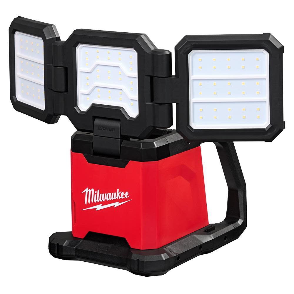 Milwaukee M18 ROVER Dual Power Triple-Panel Flood & Area Light (Bare Tool)