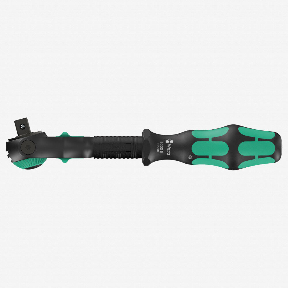 Wera Tools 8000 B Black Edition Zyklop Speed Ratchet with 3/8 Inch Drive