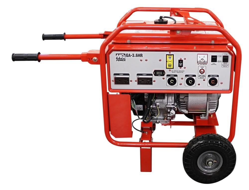 Multiquip 3,600 Watt Gas Powered 50-State Portable Generator