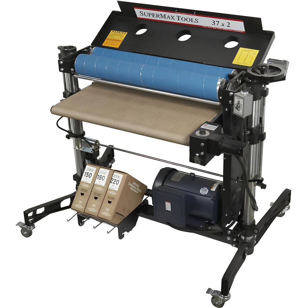 Supermax Tools 37×2 5HP 230V 1PH Double Drum Sander