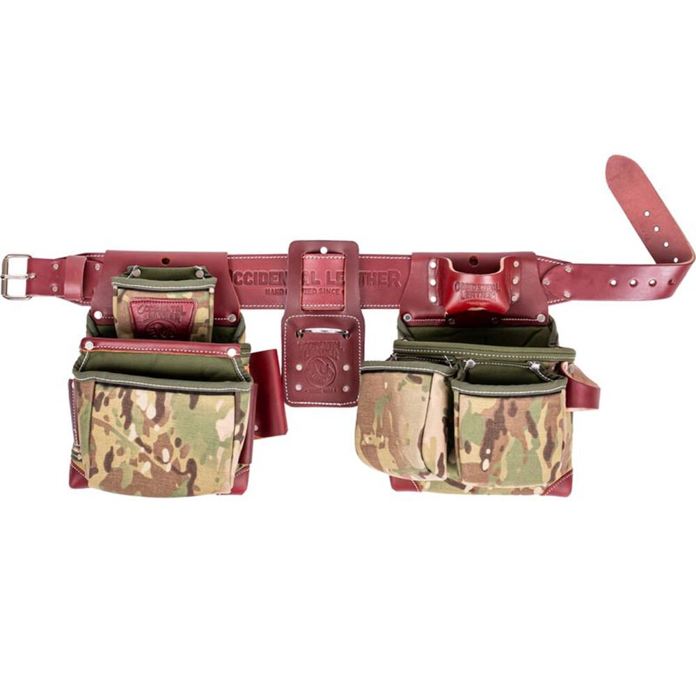 Occidental Leather Oxylights Framer Set with Double Outer Bags MultiCam and Oxy Red Small