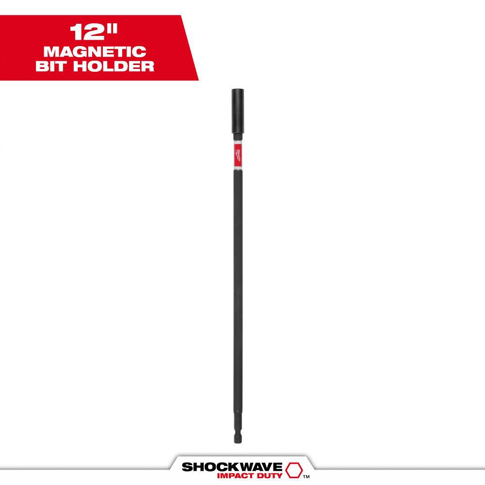 Milwaukee SHOCKWAVE 12 in. Magnetic Bit Tip Holder