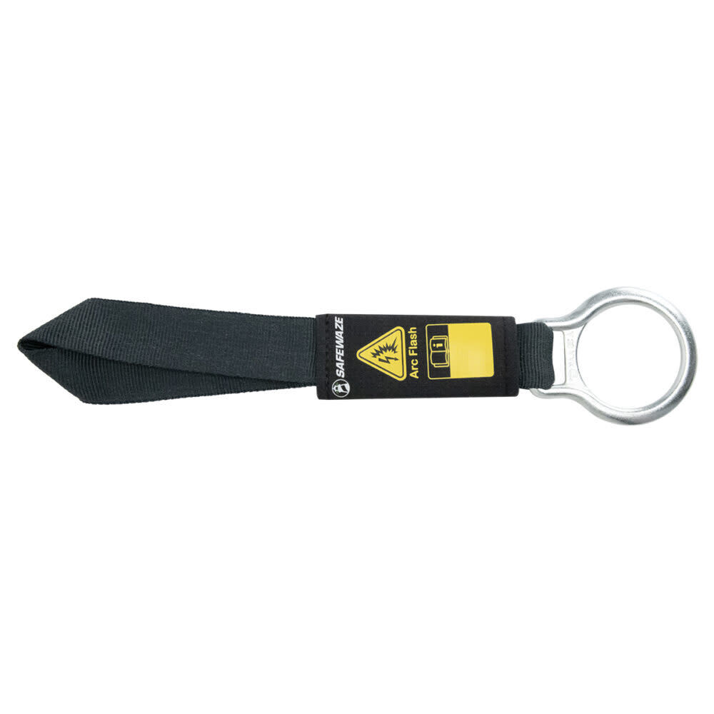 Safewaze 12 Inch Arc Flash D-Ring Extender: Soft Loop, D-ring