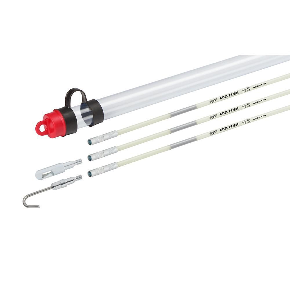 Milwaukee 15 Ft. Mid Flex Fish Stick Kit