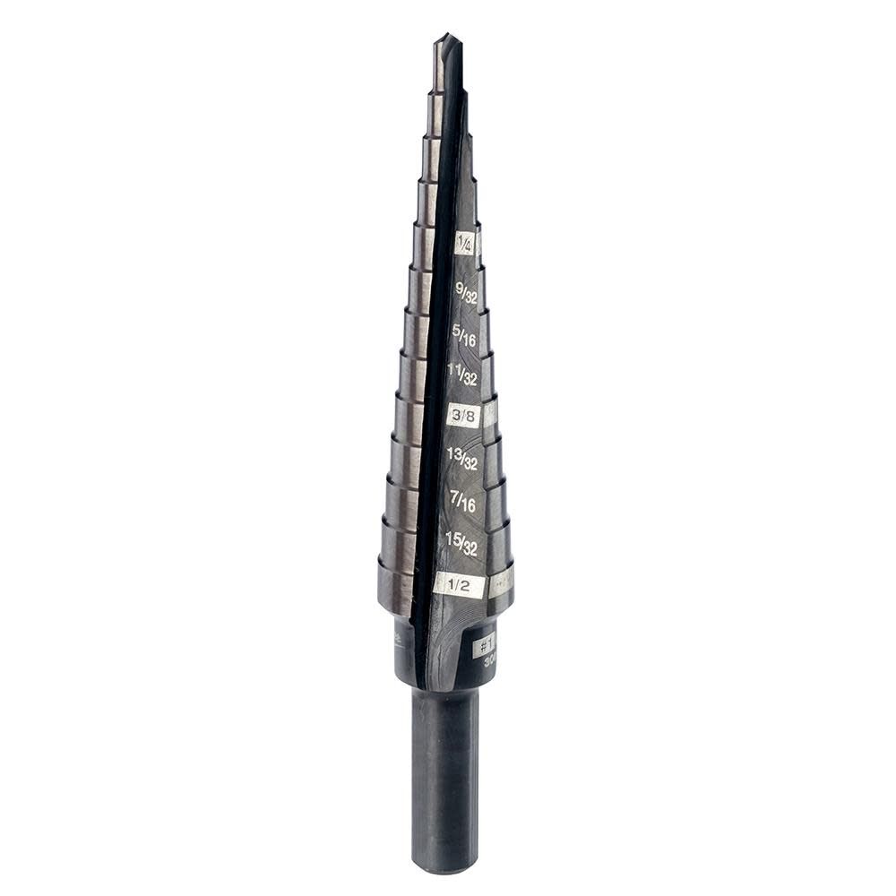 Milwaukee #1 Step Drill Bit 1/8 in. – 1/2 in. x 1/32 in.