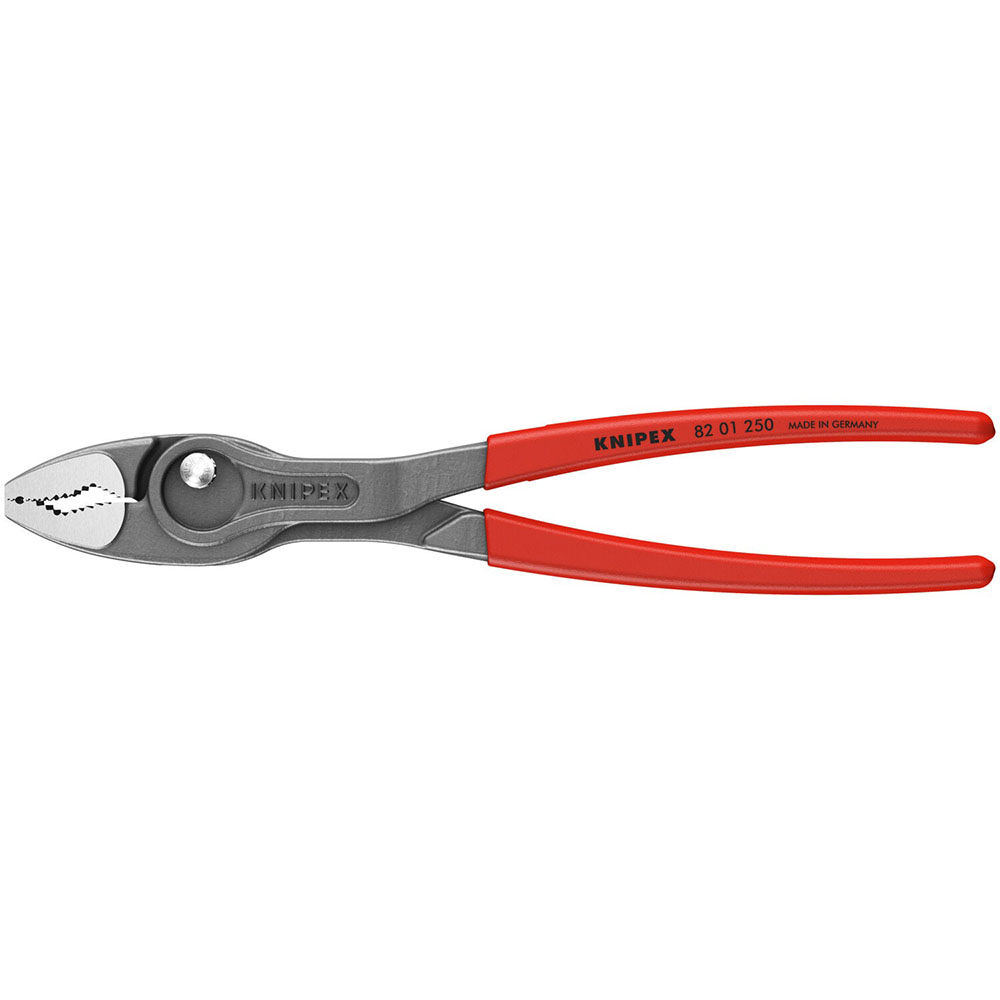 Knipex 10 Inch Steel TwinGrip Slip Joint Pliers with Dipped Handle