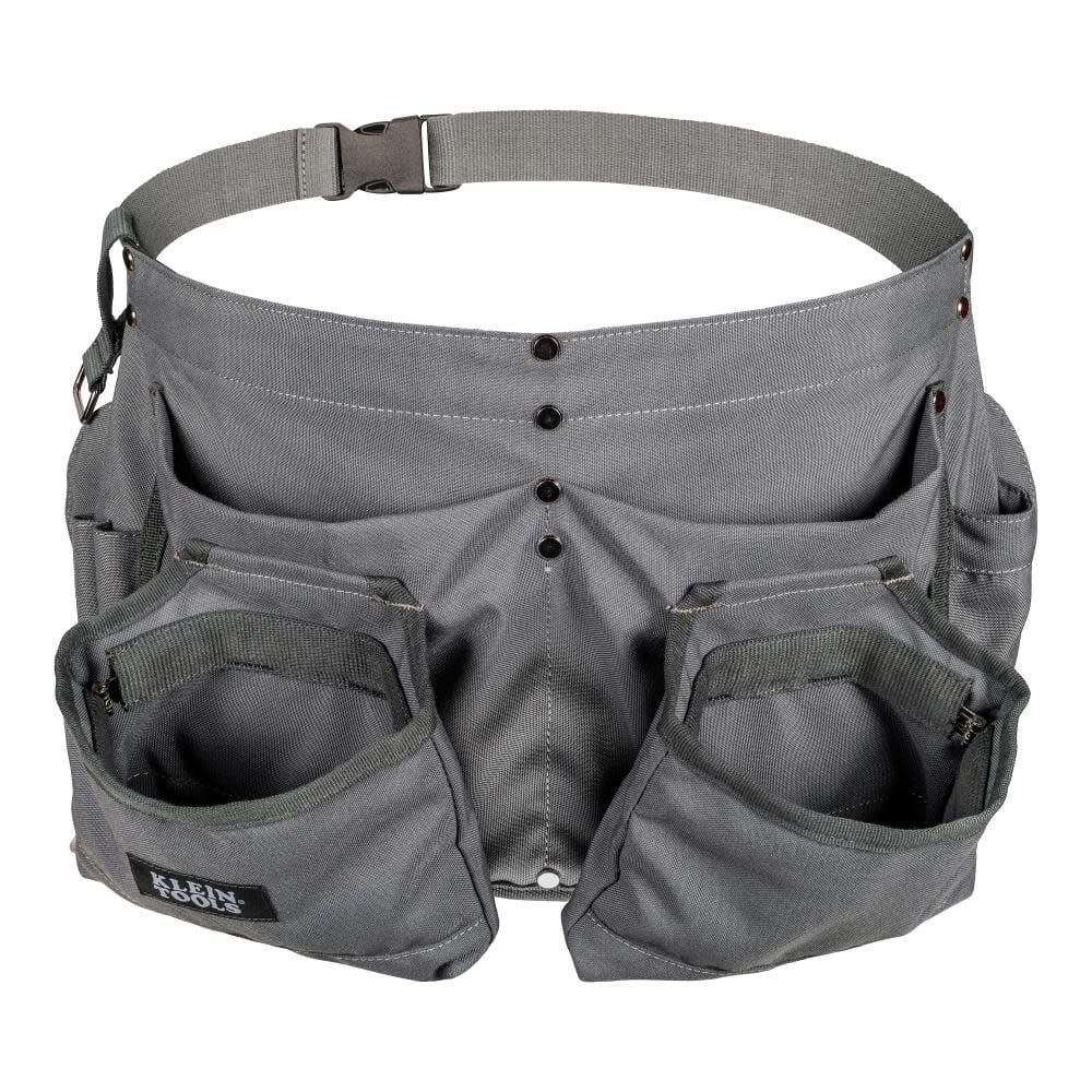 Klein Tools 8-Pocket Tool Apron, Gray
