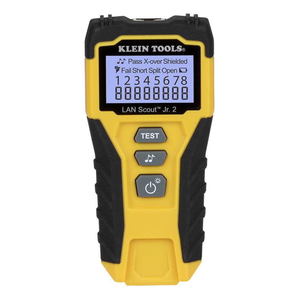 Klein Tools Ethernet Cable Tester Set LAN Scout Jr Cable Tester RJ45 Remote