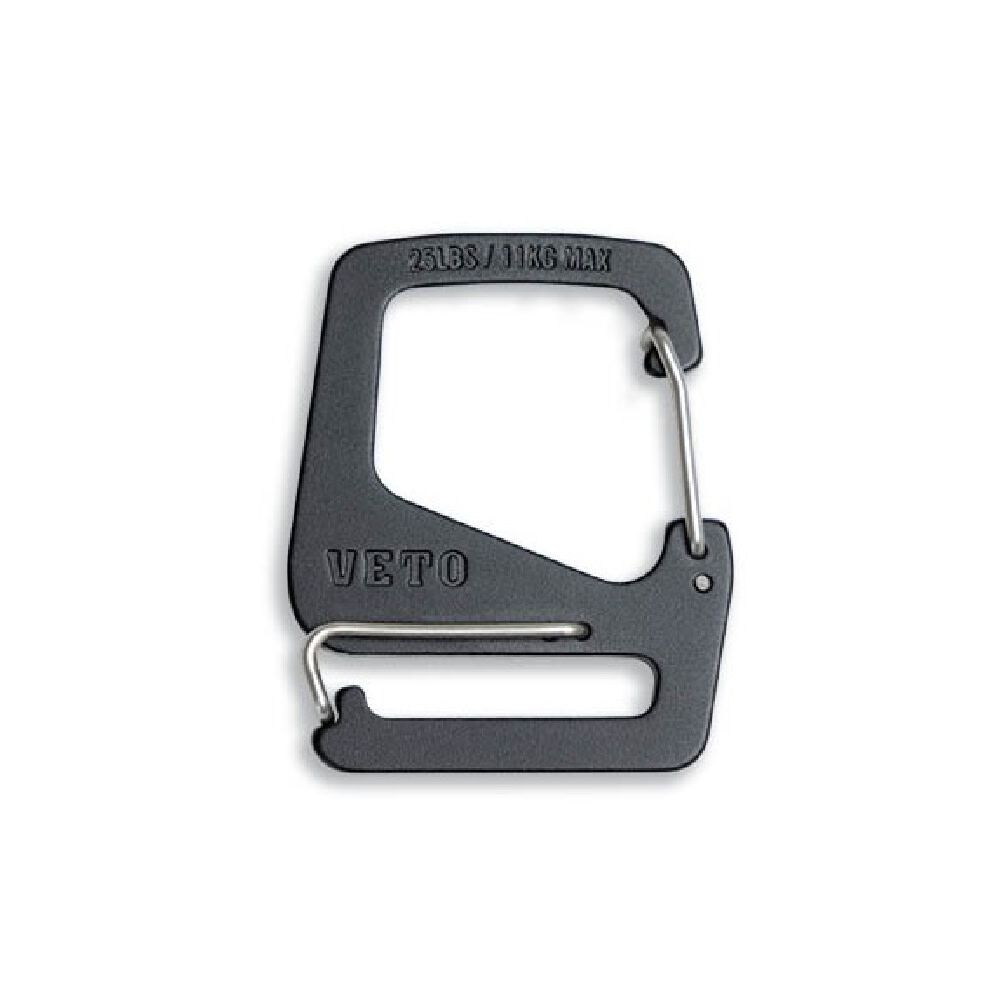 Veto Pro Pac 2 Inch Height Low Profile Luggage Carabiner